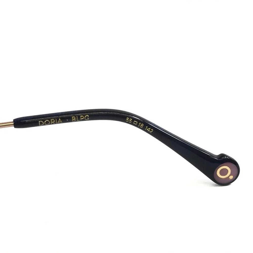 Etnia Barcelona Eyeglasses Frames DORIA BLPG Blue Pink Gold Cat Eye 55-18-142